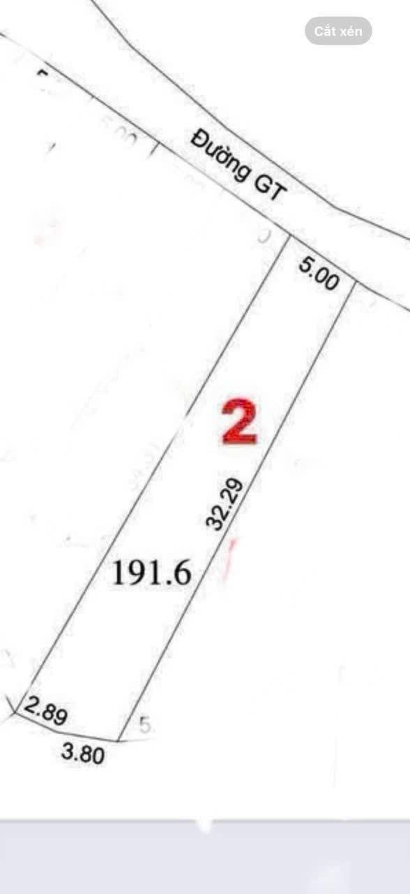 Bán gấp đất Bành Võ Miếu, Việt Trì - 191m², mặt tiền 5m, sổ hồng trao tay