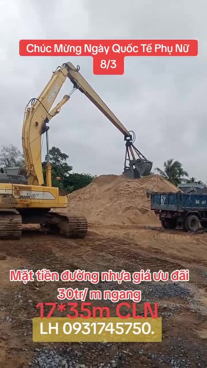 Mặt tiền đường nhựa TP. Hồng Ngự, 595m², Sẵn Sàng Đầu Tư