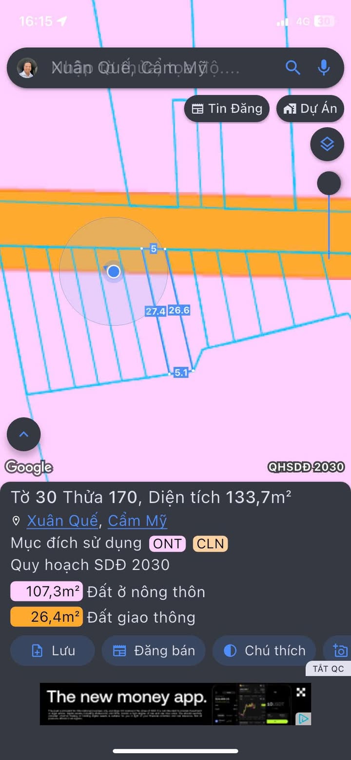 Đất Nền Cẩm Mỹ 111m² - Gần KCN Xuân Quế Giá Chỉ Từ 700 Triệu