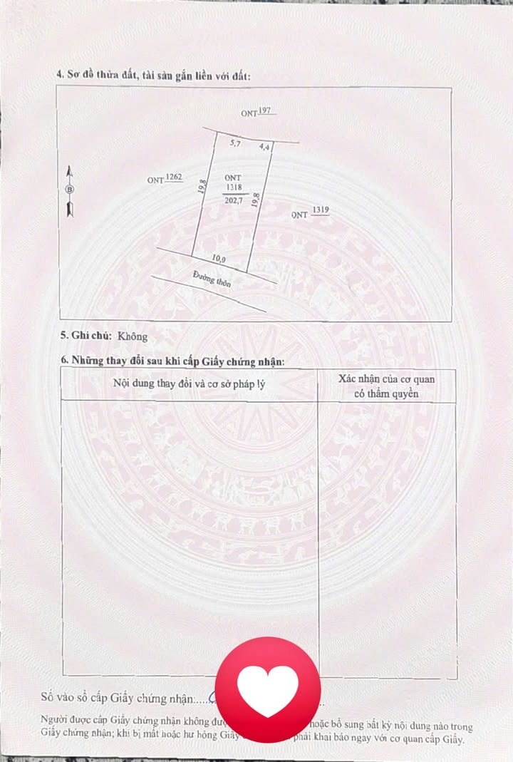 Đất nền Xã Hợp Lý, Triệu Sơn 200m² - Sổ đỏ sẵn, ô tô vào tận nơi