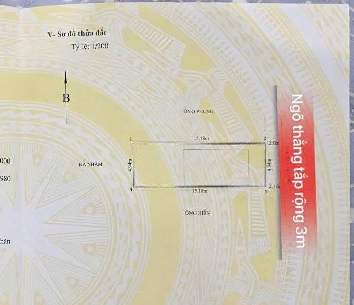 Đất nền 75m² Lê Chân Hải Phòng 4.2 tỷ - Tiềm năng tăng giá!