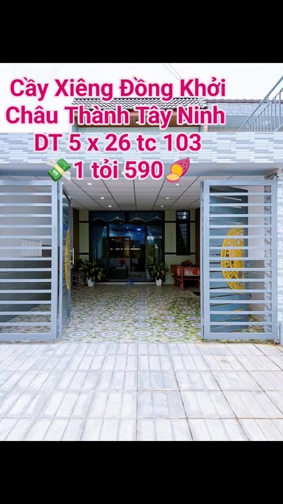 Nhà Gác Lửng 130m² Cầy Xiêng, Tây Ninh - Sổ Hồng Thổ Cư, Tặng Full Nội Thất