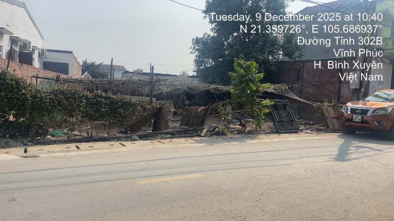 Đất Vĩnh Phúc 152m² - Mặt Đường 302B Bình Xuyên, Sổ Đỏ Chính Chủ