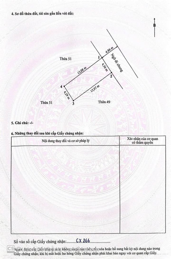 Bán Đất Tặng Nhà 2.5 Tầng Trần Văn Lan, Hải Phòng - 52.66m² - 3.85 Tỷ