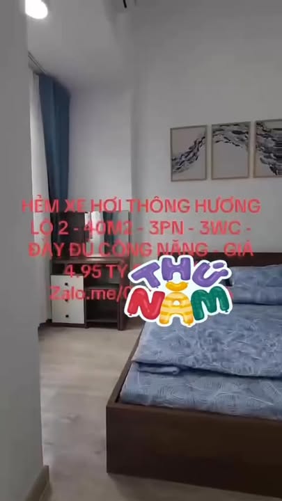 Nhà Hẻm Xe Hơi Hương Lộ 2, Bình Tân - 40m², 3PN, 4.95 Tỷ