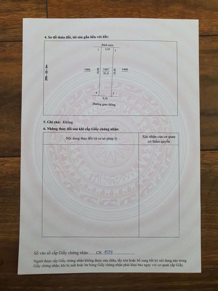 Đất nền 81m² Khu Hóoc Quẹt, Việt Trì - Sổ đỏ chính chủ, 3.x tỷ