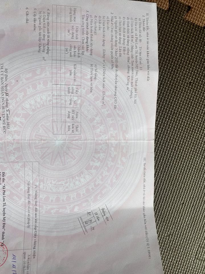 Lô đất Mỹ Đức 88m² hơn 5 tỷ - Tiềm năng tăng giá vượt trội!