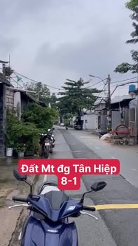 Bán Đất Mặt Tiền Đường Tân Hiệp 8-1, Hóc Môn - 165m² Giá 4.7 Tỷ