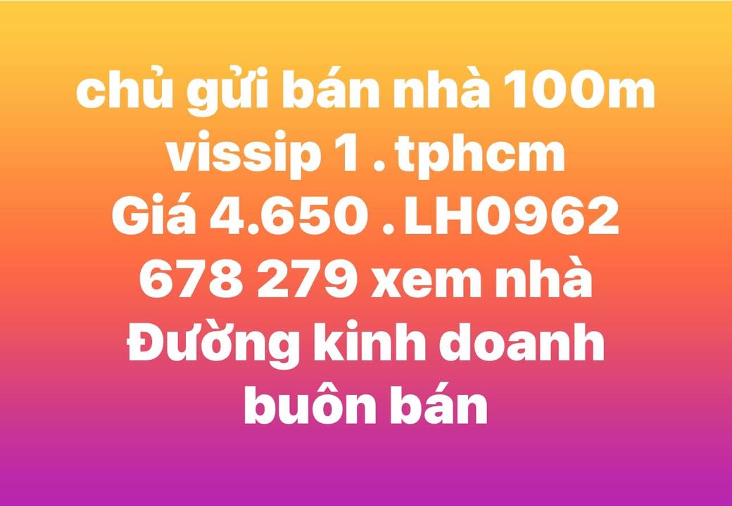 Nhà Mặt Tiền Kinh Doanh 100m² - 4.65 Tỷ, Vị Trí Vàng Phú Nhuận