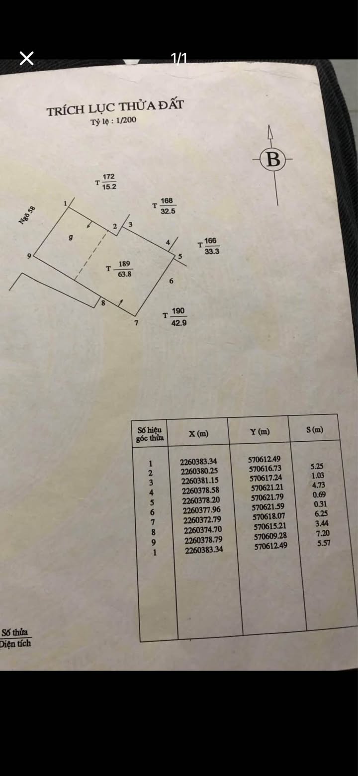 Nhà cấp 4 lô góc 64m² Mạc Thị Bưởi, Nam Định - Ô tô lùi cửa