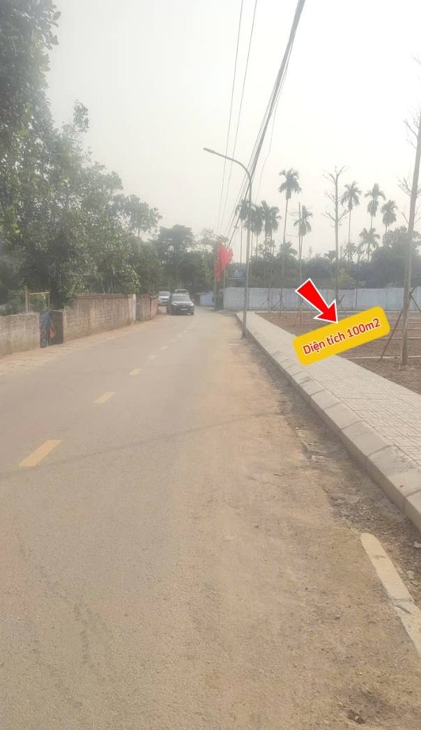 Đất nền 100m² Hòa Bình - Cắt lỗ sâu, Sẵn sổ, Mặt tiền trục chính