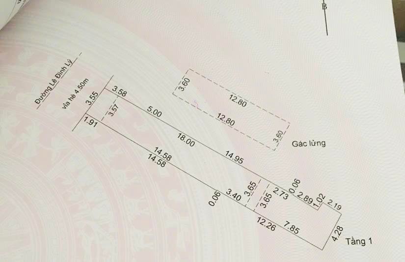 Mặt Tiền Lê Đình Lý Đà Nẵng 106m² - Kinh Doanh Sầm Uất, Nở Hậu