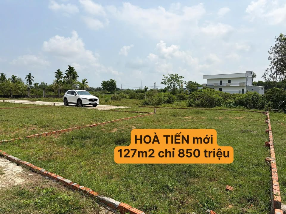 Đất Nền Hòa Tiến 127m² - Giá 850 Triệu, Đường Oto Tới Đất