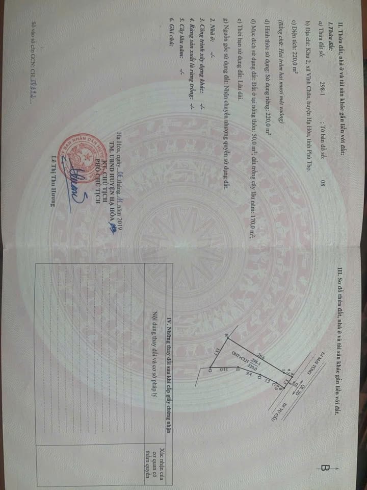 Đất Nền Vĩnh Lộc, Thanh Hóa 200m² - Sổ Đỏ Sẵn Sàng - Giá Tốt