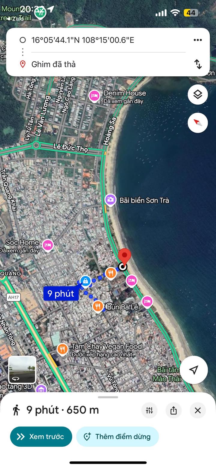 Bán Đất Kiệt Võ Duy Ninh Sơn Trà 89m² - Gần Biển, Sẵn Sàng Xây Nhà