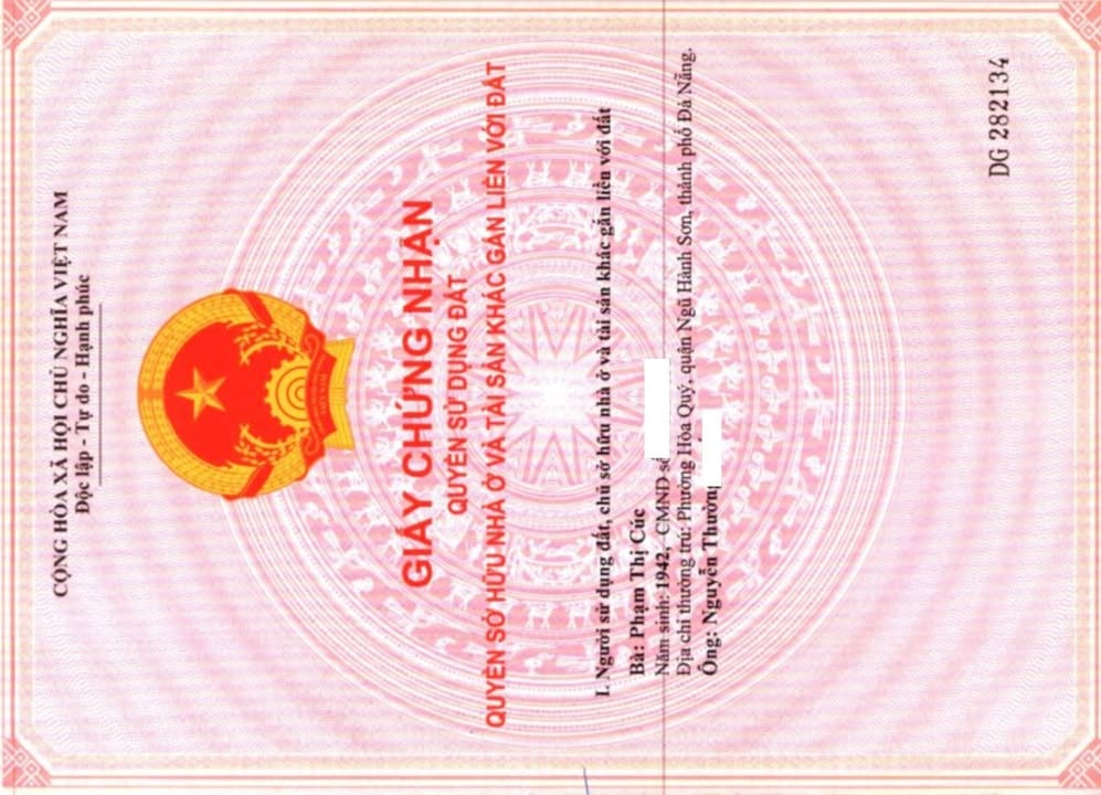 Đất Vàng Hòa Quý, Đà Nẵng - 105m² Sổ Đỏ, Giá Tốt