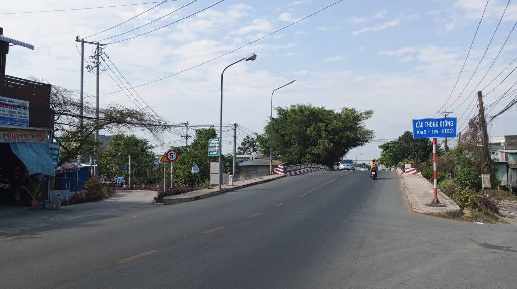 Đất Vườn View Sông 2278m² Mặt Tiền TL851, Đồng Tháp - Giá 1.6 Tỷ