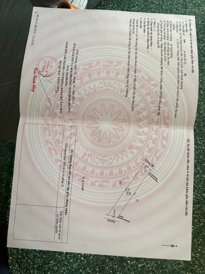 Đất nền Xã Tân Định 1040m² - Tiềm năng tăng giá vượt trội!