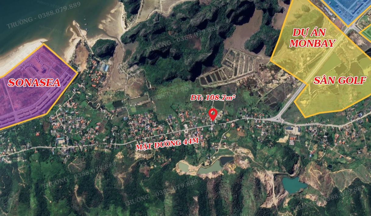 Đất nền mặt tiền 13m đường 334 Vân Đồn 108.7m² - Sổ đỏ sẵn sàng