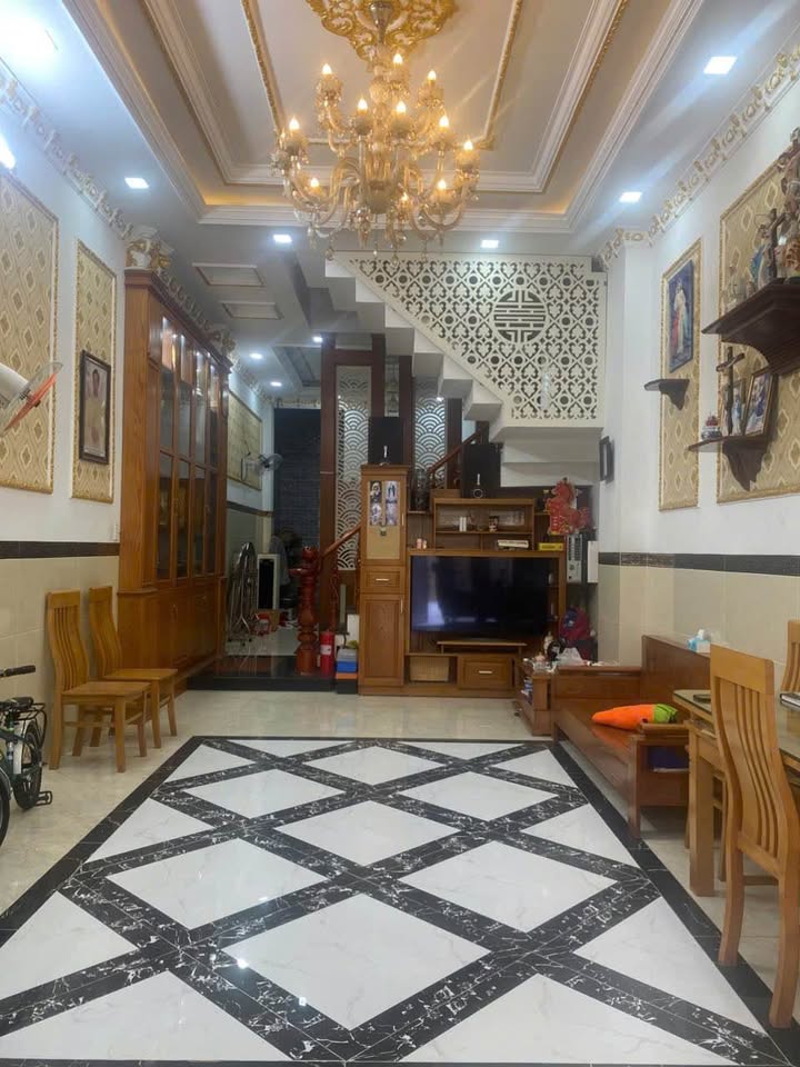 Nhà 4 tầng Hẻm xe hơi 6m Bình Tân - 6.3 Tỷ TL