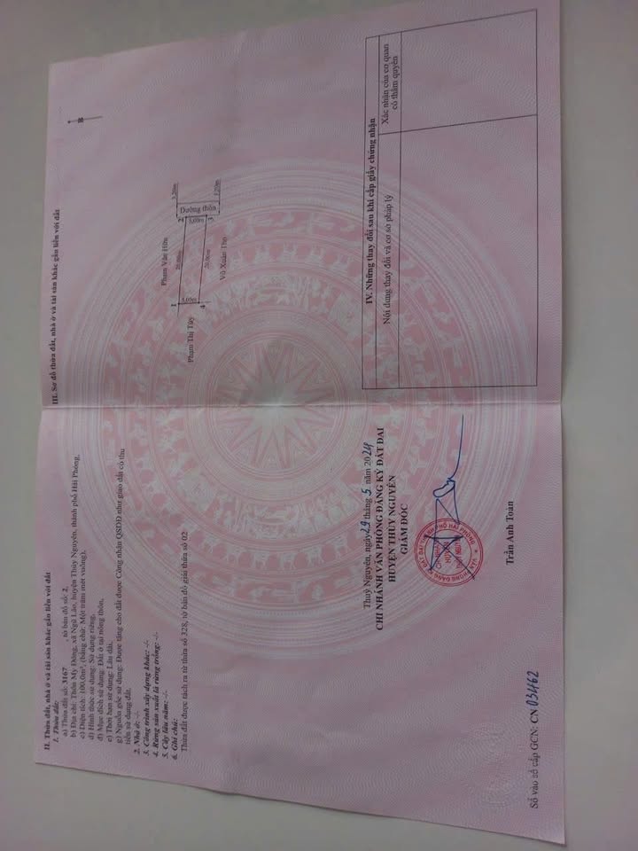 Đất nền Ngũ Lão 100m² view sông, giá 4 tỷ - Sổ đỏ chính chủ!