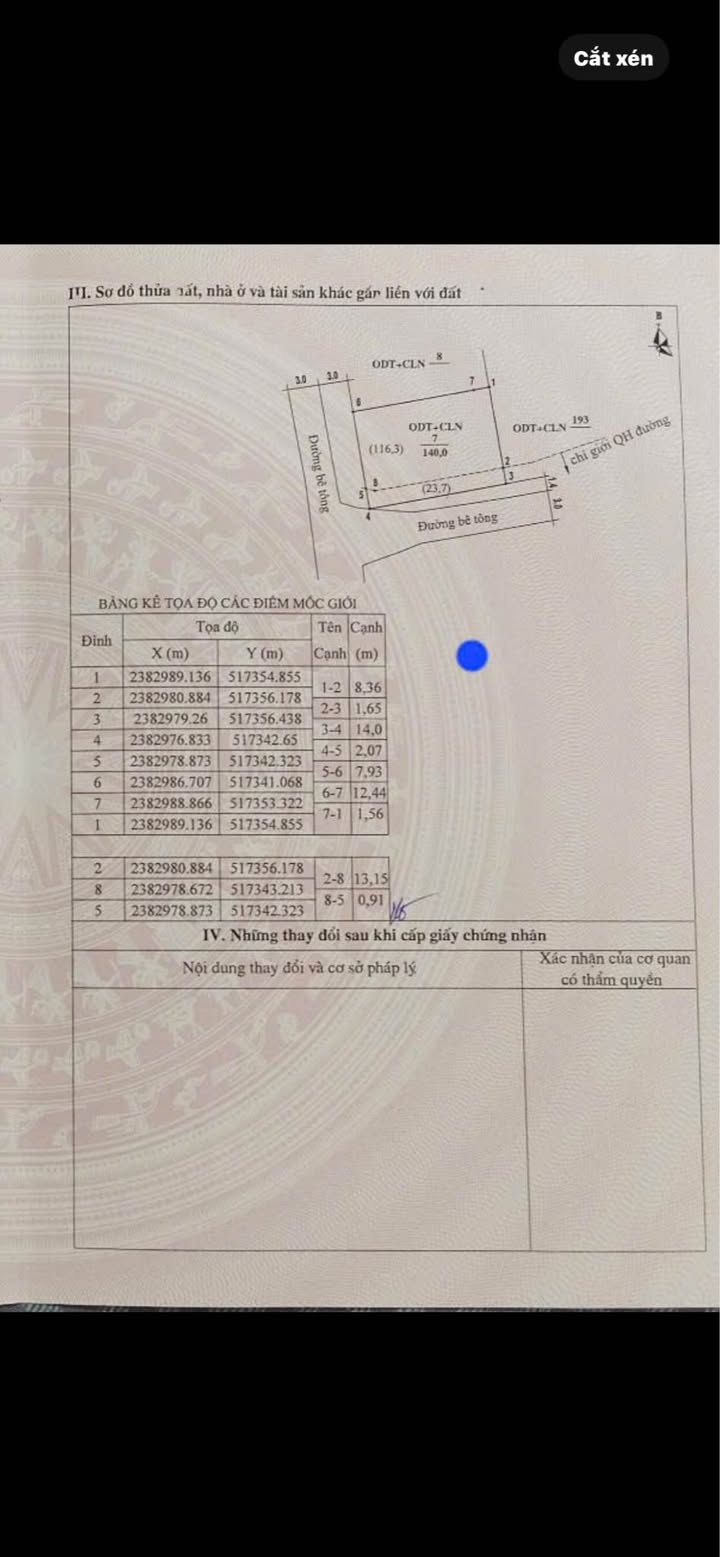 Bán Gấp Lô Góc 140m² Mặt Tiền KCN Hải Yên, Móng Cái - Giá 1 Tỷ