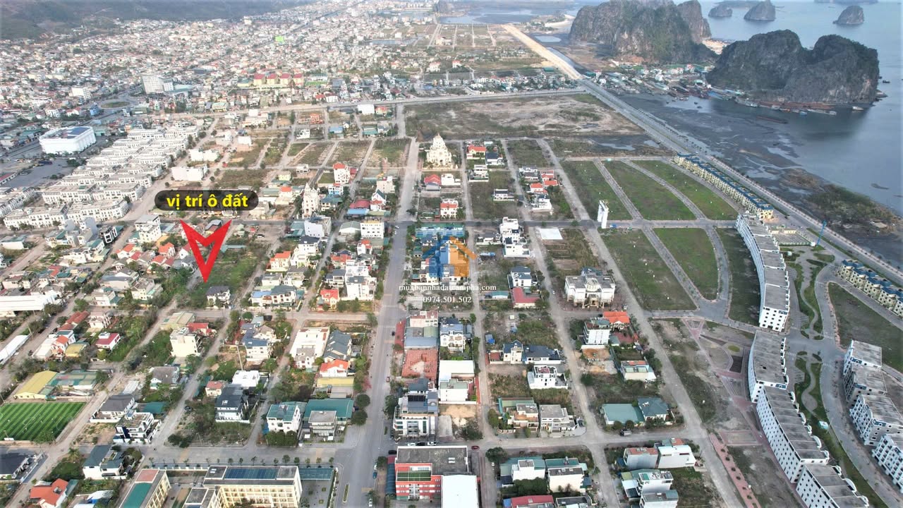 Đất Biệt Thự Cẩm Bình Cẩm Phả 300m² - Sổ đỏ chính chủ