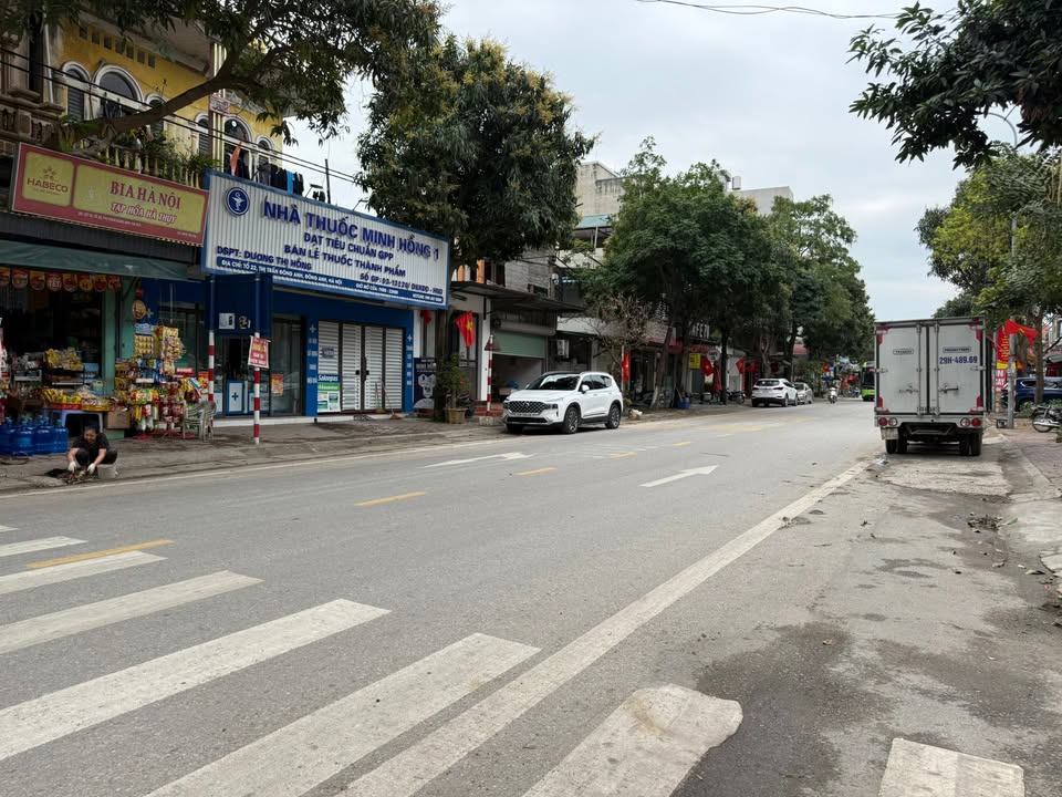 Bán Đất Tặng Nhà Mặt Tiền Kinh Doanh Đông Anh - 92m², Sổ Đỏ Sẵn Giao Dịch