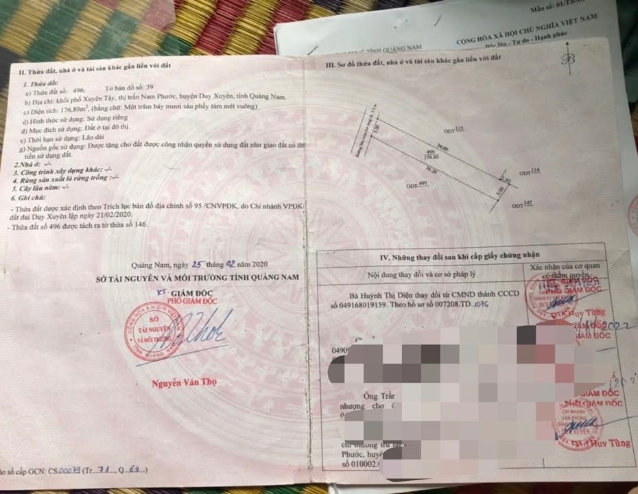 Đất nền Nam Phước 170m² - Đất thổ cư 100%, giá chỉ từ 6xx triệu!