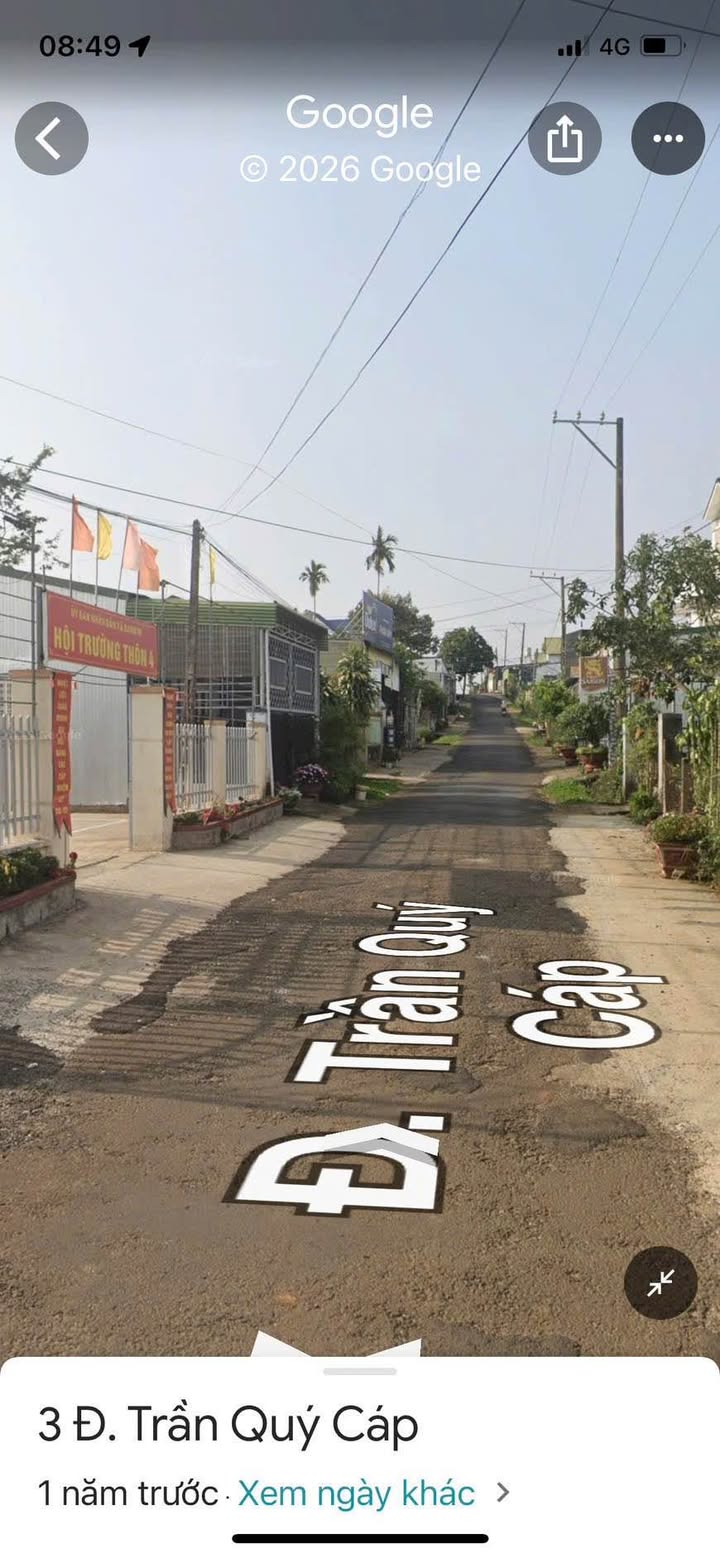 Bán Đất Mặt Tiền Trần Quý Cáp, Bảo Lộc - 175m² Full Thổ Cư, Giá 1.5 Tỷ