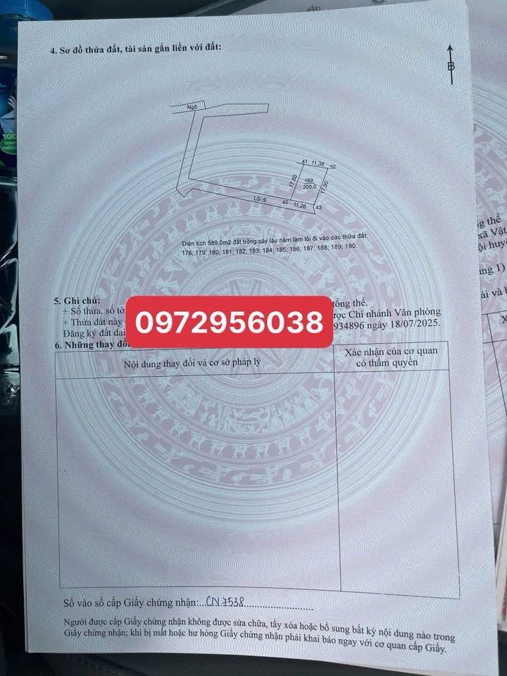 Đất nền Xã Tòng Bạt, Ba Vì 200m² dưới 1 tỷ - Sổ đỏ chính chủ!