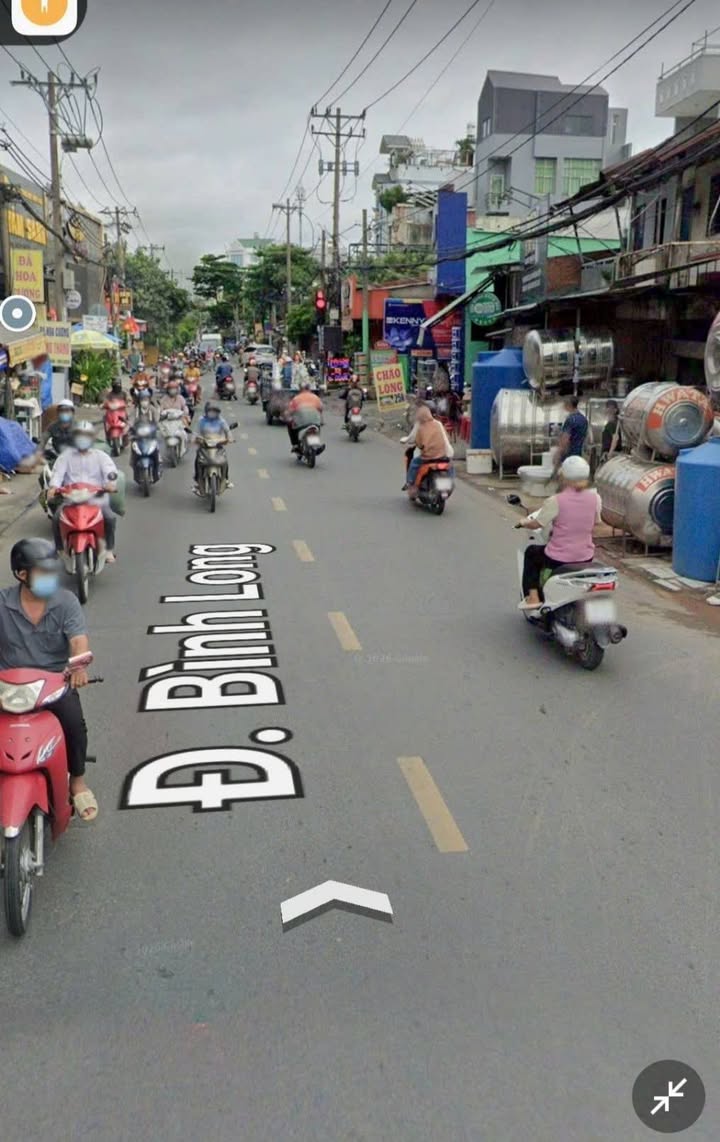 Mặt Bằng Kinh Doanh Mặt Tiền Bình Long Tân Phú - 96m² Giá 15 Triệu