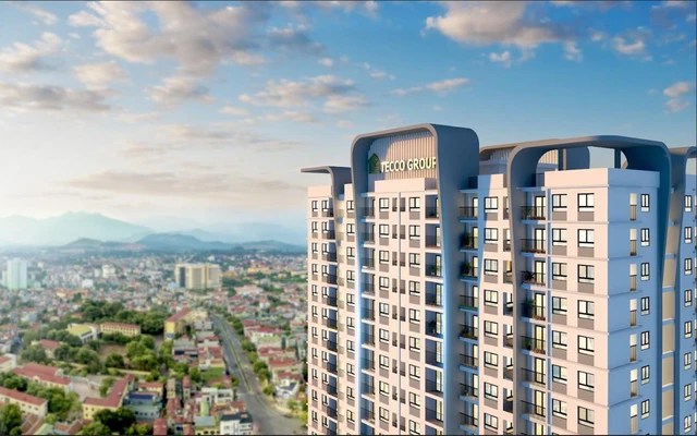 Căn hộ 2PN Tecco Elite City Thái Nguyên 65m² - Giá chỉ 2.1 tỷ