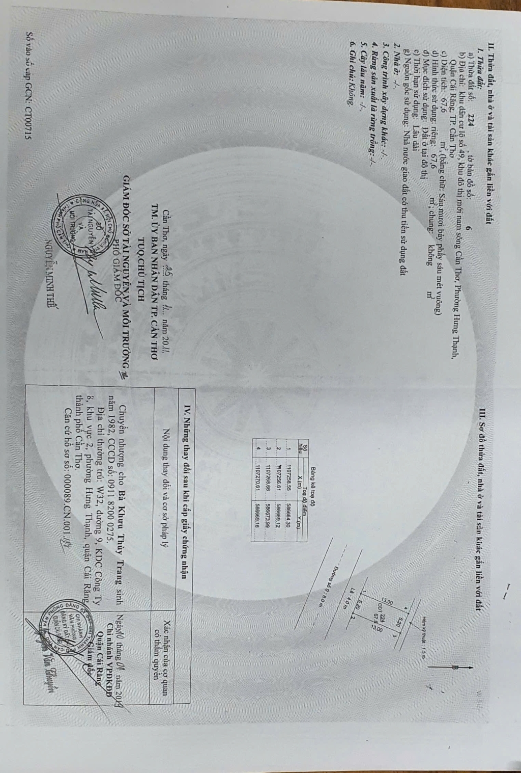 Nhà 2 Lầu Hưng Phú, Cần Thơ - Ngang 5.2m, Hướng Tây Nam, Giá 3.55 Tỷ