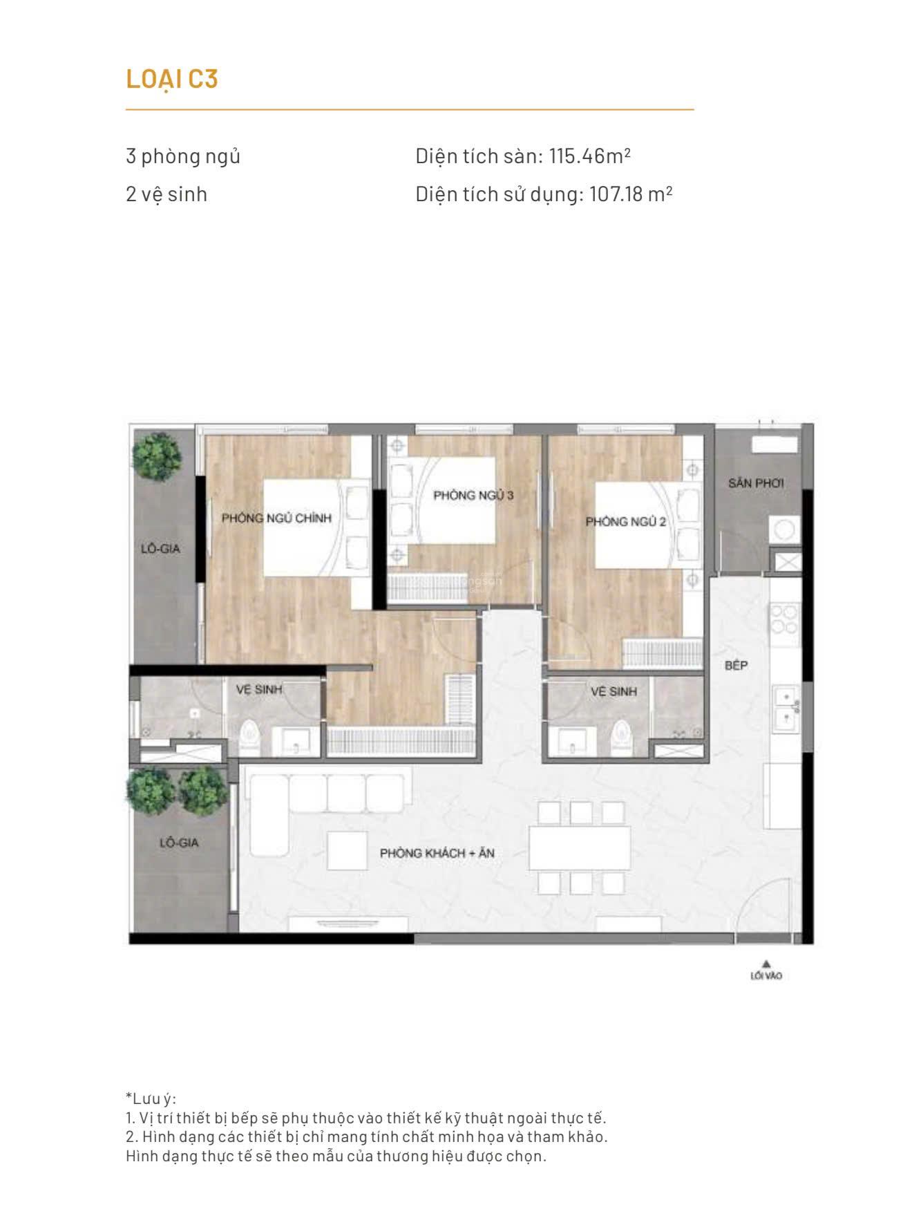 Chung cư Elysian 115m² tầng 15 - View thành phố, giá 7.8 tỷ