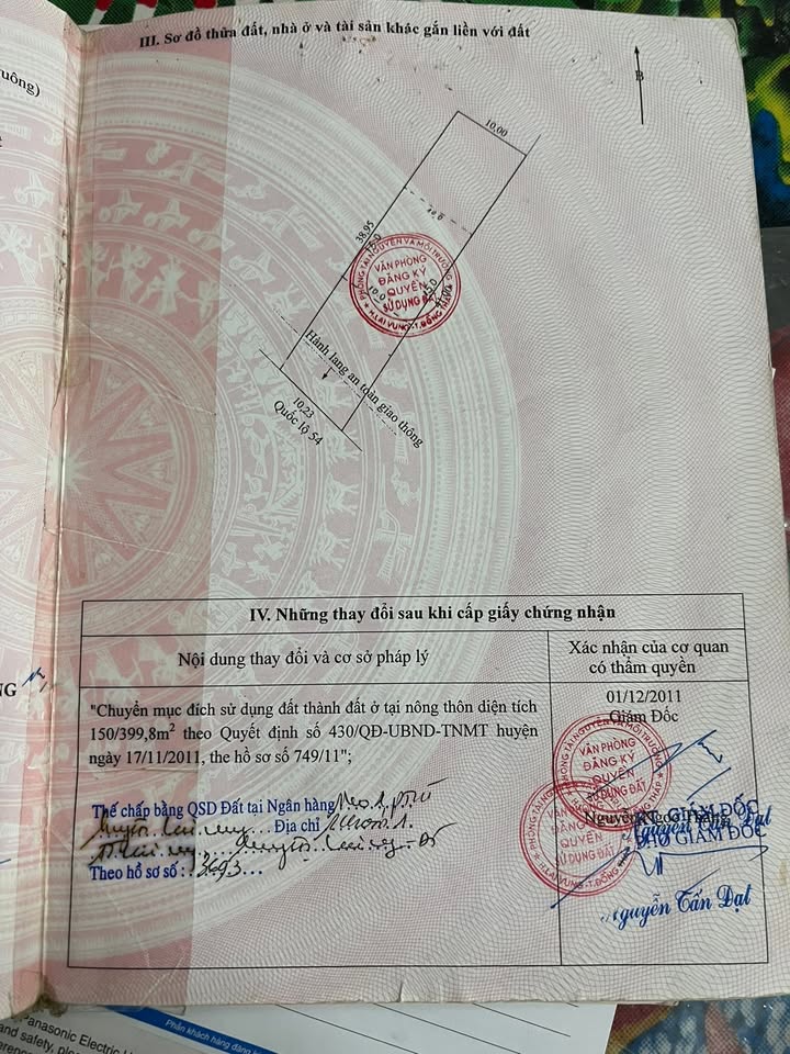 Đất nền Lai Vung 870m² – Sổ đỏ chính chủ, kinh doanh ngay!