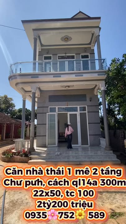 Nhà 1000m² Ia Rong, Chư Pưh - 2 Tầng Kiên Cố, Sẵn Sàng Ở Ngay