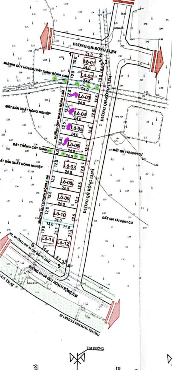 Đất đấu giá Kim Song Trường, Hà Tĩnh - 300m², Sổ hồng rõ ràng