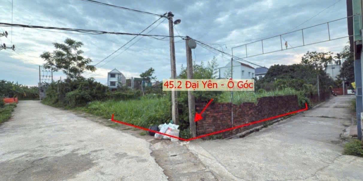 Đất nền Đại Yên, Chương Mỹ 45.2m² - Tiềm năng tăng giá!