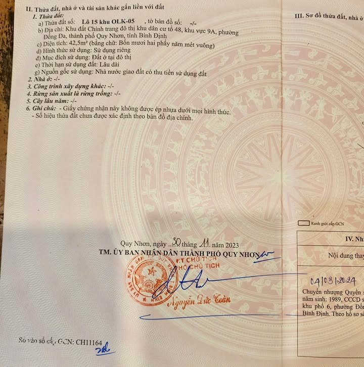 Bán Đất Khu Hà Thanh 2, Quy Nhơn 42.5m² - Sổ Đỏ, Gần Biển