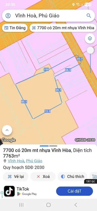 Kho xưởng Vĩnh Hòa, Phú Giáo 7.700m2 10.3 tỷ - Sẵn hoạt động