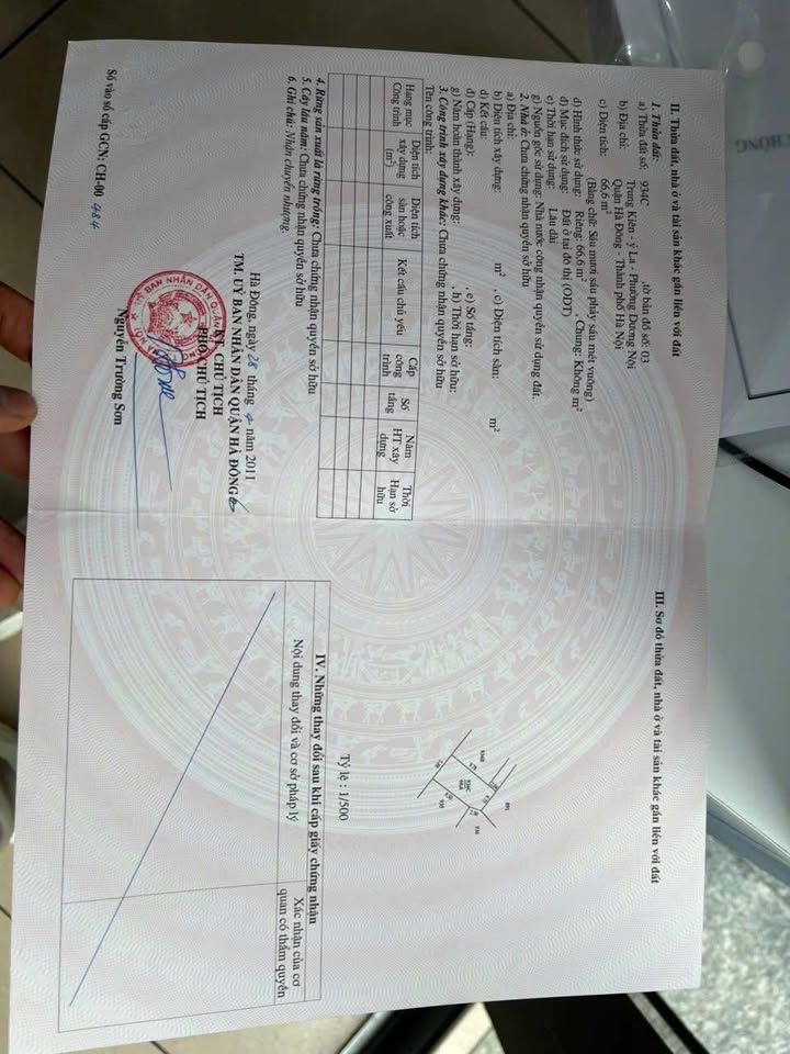 Đất Vàng Dương Nội, Hà Đông 66.6m² - Dòng Tiền Hấp Dẫn Hơn 7 Tỷ