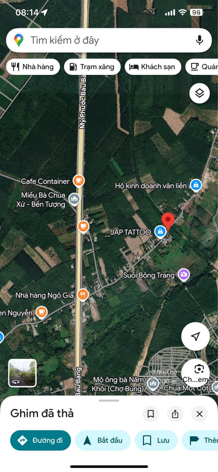 Đất nền 1000m² mặt tiền Mỹ Phước Tân Vạn, Bến Cát - 1.3 tỷ