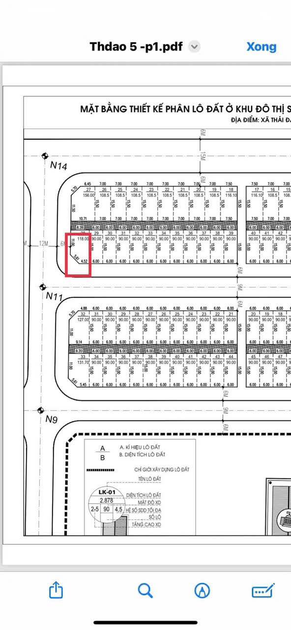 Bán Đất Lô Góc LK2-28, ĐT5, Thái Đào, Lạng Giang, Bắc Giang – 118m² Giá Tốt