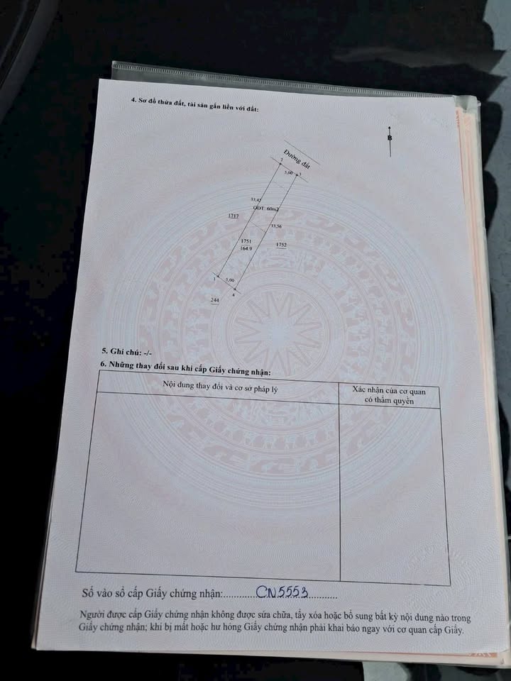 Đất nền Khánh Bình, Tân Uyên 165m² - Sổ đỏ thổ cư, giá 2.25 tỷ