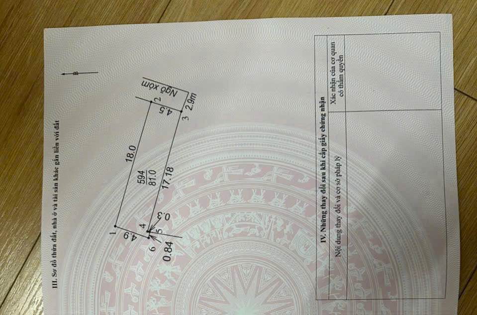 Đất nền Phụng Châu, Chương Mỹ 81m² giá 2 tỷ - Sổ đỏ chính chủ!