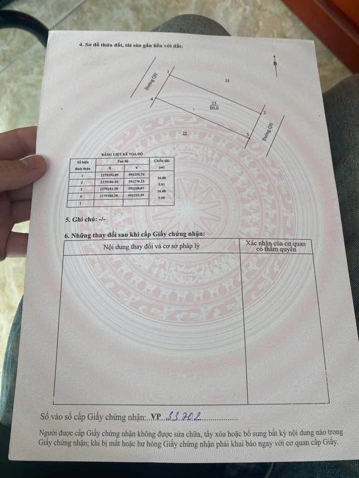 Đất nền Đồng Cừ, Thái Bình - 80m² giá 8 tỷ, tiềm năng đầu tư