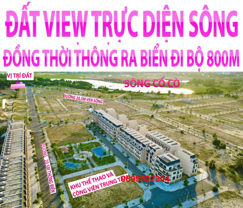 Đất biển Hòa Vang 74m² 2.97 tỷ - Sổ đỏ chính chủ