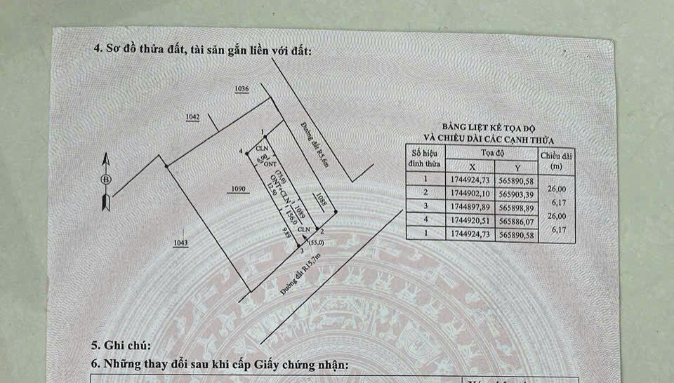 Đất nền Xã Bình Phục, Thăng Bình 160m² - Sổ đỏ chính chủ, giá 500 triệu!