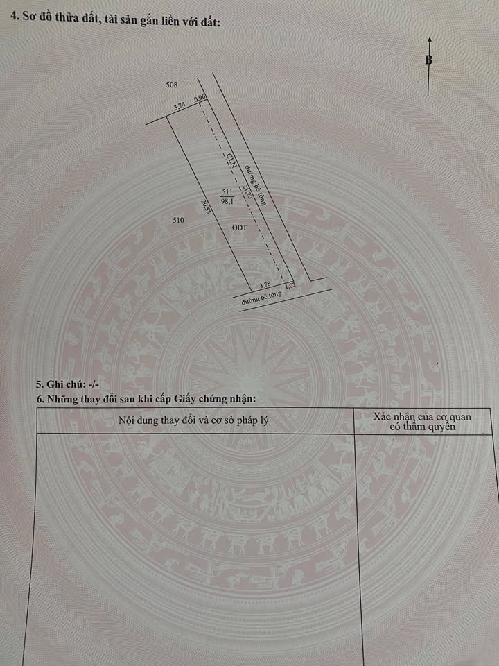 Đất Thổ Cư Góc 2 Mặt Tiền ấp 3B, Mỹ Tho - 830 Triệu